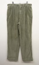 画像: 90'S ORVIS ツープリーツ 太畝 コーデュロイパンツ (USED) 「Bottoms」 入荷しました。