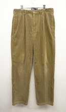 画像: 90'S RALPH LAUREN ツープリーツ 太畝 コーデュロイパンツ (USED) 「Bottoms」 入荷しました。