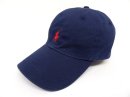 画像: RALPH LAUREN ロゴ刺繍 ベースボールキャップ NAVY (NEW) 「Cap」 入荷しました。