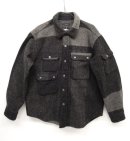 画像: Engineered Garments x Woolrich "CPO SHIRT" チャコール２トーン USA製 (NEW) 「L/S Shirt」 入荷しました。