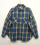 画像: 60'S BIG YANK マチ付き フランネル 長袖 ワークシャツ (VINTAGE) 「L/S Shirt」 入荷しました。