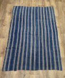 画像: アフリカン インディゴ ファブリック ラージサイズ INDIGO STRIPE (ANTIQUE) 「Antique Goods」 入荷しました。