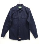 画像: RED KAP コットンツイル 長袖 ワークシャツ NAVY (USED) 「L/S Shirt」 入荷しました。