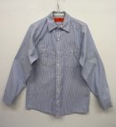 画像: RED KAP 長袖 ワークシャツ ストライプ (USED) 「L/S Shirt」 入荷しました。