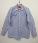 画像: RED KAP 長袖 ワークシャツ ストライプ (USED) 「L/S Shirt」 入荷しました。