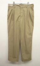 画像: RED KAP ツープリーツ ワークパンツ BEIGE W34 (USED) 「Bottoms」 入荷しました。