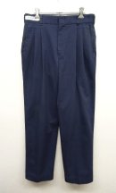 画像: RED KAP ツープリーツ ワークパンツ NAVY W31 (USED) 「Bottoms」 入荷しました。