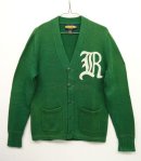 画像: RUGBY ヴィンテージ加工 コットンニット カーディガン GREEN (DEADSTOCK) 「Cardigan」 入荷しました。