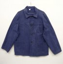 画像: フレンチ ワーク インディゴ カバーオール ジャケット (VINTAGE) 「Jacket」 入荷しました。