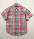 画像: 90'S RALPH LAUREN 半袖 ボタンダウンシャツ チェック柄 (VINTAGE) 「S/S Shirt」 入荷しました。