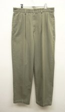 画像: 90'S RALPH LAUREN ツープリーツ チノパンツ KHAKI (USED) 「Bottoms」 入荷しました。