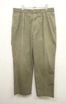画像: 90'S RALPH LAUREN ツープリーツ チノパンツ KHAKI (USED) 「Bottoms」 入荷しました。