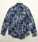 画像: RALPH LAUREN マドラスチェック パッチワークシャツ (USED) 「L/S Shirt」 入荷しました。