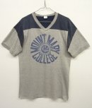 画像: 70'S CHAMPION バータグ 染み込みプリント 切替 Tシャツ USA製 (VINTAGE) 「T-Shirt」 入荷しました。