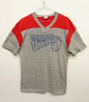 画像: 70'S CHAMPION バータグ 染み込みプリント 切替 Tシャツ USA製 (VINTAGE) 「T-Shirt」 入荷しました。