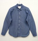 画像: nanamica インディゴ染め シャンブレー 長袖シャツ (USED) 「L/S Shirt」 入荷しました。