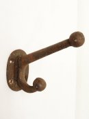 画像: アイアン製 2連 フック ハンガー ブラウン (ANTIQUE) 「Antique Goods」 入荷しました。