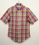 画像: 90'S BROOKS BROTHERS ボタンダウン 半袖シャツ チェック柄 USA製 (VINTAGE) 「S/S Shirt」 入荷しました。