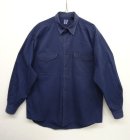 画像: 90'S GAP 猫目ボタン ツイル ワークシャツ (VINTAGE) 「L/S Shirt」 入荷しました。