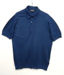 画像: JOHN SMEDLEY 半袖 ポロシャツ インディゴ イギリス製 (USED) 「S/S Polo」 入荷しました。