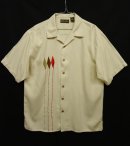 画像: BOBBY CHAN オープンカラー 刺繍入り シルクシャツ オフホワイト (VINTAGE) 「S/S Shirt」 入荷しました。