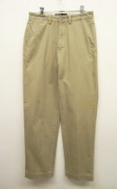 画像: 90'S RALPH LAUREN ノープリーツ チノパンツ BEIGE (USED) 「Bottoms」 入荷しました。