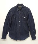 画像: RRL コンチョボタン 耳付きデニム ウエスタンシャツ INDIGO USA製 (USED) 「L/S Shirt」 入荷しました。