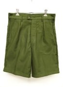 画像: 80'S スウェーデン軍 プリーツ入り ユーティリティショーツ (DEADSTOCK) 「Shorts」 入荷しました。