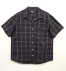 画像: 90'S RALPH LAUREN 半袖 オープンカラー 半袖シャツ チェック柄 (VINTAGE) 「S/S Shirt」 入荷しました。