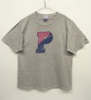 画像: 90'S CHAMPION Pプリント 半袖 Tシャツ ヘザーグレー (VINTAGE) 「T-Shirt」 入荷しました。