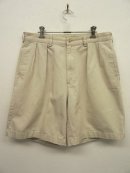 画像: 90'S RALPH LAUREN ツープリーツ チノショーツ BEIGE (VINTAGE) 「Shorts」 入荷しました。