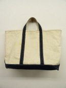 画像: 80'S LL Bean 2色タグ 耳付き キャンバス トートバッグ USA製 (VINTAGE) 「Bag」 入荷しました。