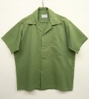 画像: 60'S TOWNCRAFT 半袖 オープンカラーシャツ グリーン (VINTAGE) 「S/S Shirt」 入荷しました。