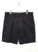 画像: イギリス軍 ROYAL NAVY プリーツ入り ショーツ NAVY (DEADSTOCK) 「Shorts」 入荷しました。
