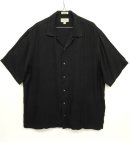 画像: CUTTER & BUCK シルク 半袖 オープンカラーシャツ ブラック (VINTAGE) 「S/S Shirt」 入荷しました。