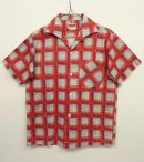 画像: 50'S TOM SAWYER 半袖 イタリアンカラーシャツ チェック柄 (VINTAGE) 「S/S Shirt」 入荷しました。
