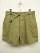 画像: 70'S ユーロワーク ベルト付き リネン グルカショーツ (VINTAGE) 「Shorts」 入荷しました。
