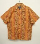 画像: PATALOHA 半袖 アロハシャツ オレンジベース/フラワー柄 (VINTAGE) 「S/S Shirt」 入荷しました。