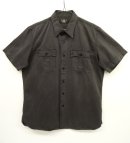 画像: RRL ヘリンボーンツイル マチ付き 半袖シャツ BLACK (USED) 「S/S Shirt」 入荷しました。