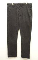 画像: RRL フラップ付きポケット チノパンツ BLACK (USED) 「Bottoms」 入荷しました。