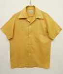 画像: 60'S TOWNCRAFT 半袖 オープンカラーシャツ イエロー (VINTAGE) 「S/S Shirt」 入荷しました。