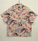 画像: 80'S PATALOHA 半袖 アロハシャツ ピンクベース/人魚柄 (VINTAGE) 「S/S Shirt」 入荷しました。