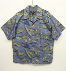 画像: PATALOHA 半袖 アロハシャツ ブルーベース/サーフ柄 (VINTAGE) 「S/S Shirt」 入荷しました。