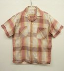 画像: 60'S PENNEY'S 半袖 オープンカラーシャツ チェック柄 (VINTAGE) 「S/S Shirt」 入荷しました。