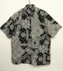 画像: UNKNOWN 半袖 ポリエステルシャツ ブラック/ホワイト (VINTAGE) 「S/S Shirt」 入荷しました。