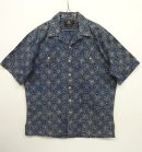 画像: 90'S RRL 旧タグ 半袖 オープンカラーシャツ インディゴベース (VINTAGE) 「S/S Shirt」 入荷しました。