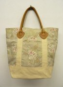 画像: 00'S LL Bean レザーハンドル トートバッグ フローラル柄 (VINTAGE) 「Bag」 入荷しました。