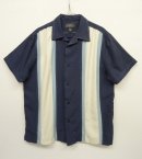 画像: STEVE & BARRY'S レーヨン 半袖 オープンカラーシャツ BLUE (VINTAGE) 「S/S Shirt」 入荷しました。