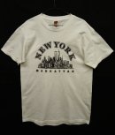 画像: 90'S NEWYORK マンハッタン Tシャツ ホワイト (USED) 「T-Shirt」 入荷しました。