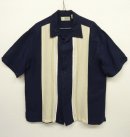 画像: CUBAVERA リネン/ レーヨン 半袖 オープンカラーシャツ NAVY (VINTAGE) 「S/S Shirt」 入荷しました。
